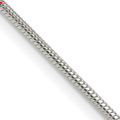 Very Long Sterling Snake Chain