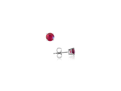 1.25 ct Ruby Stud Earrings