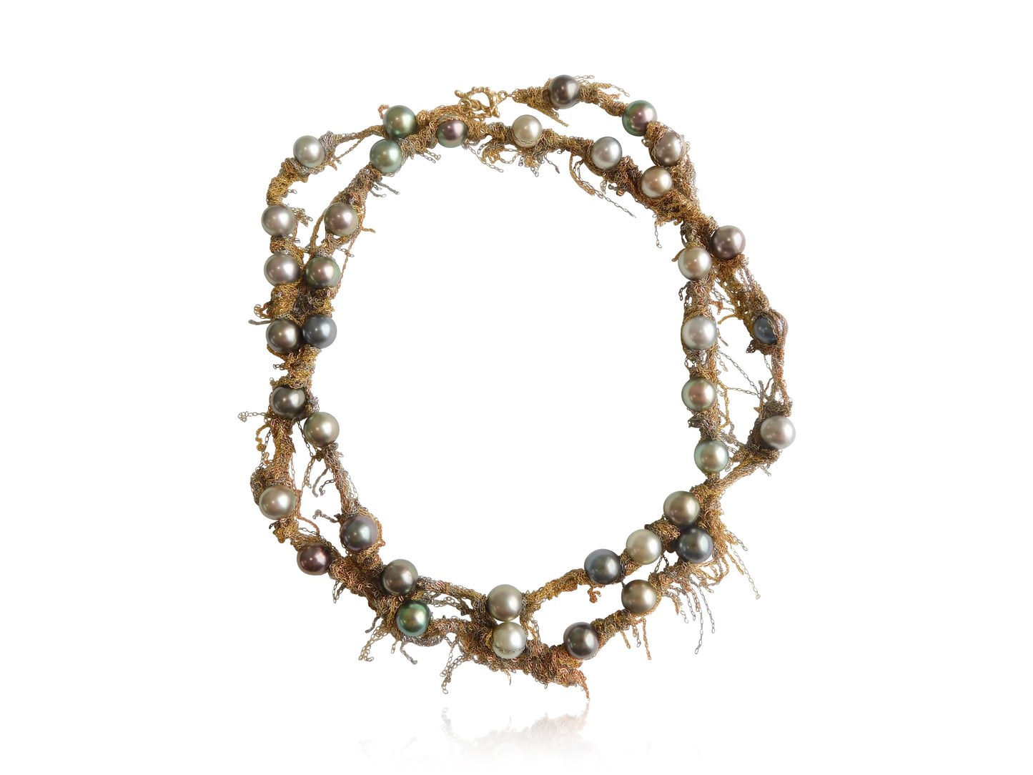 Tahitian Pearl Fringe Necklace