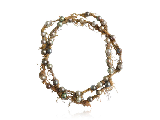 Tahitian Pearl Fringe Necklace