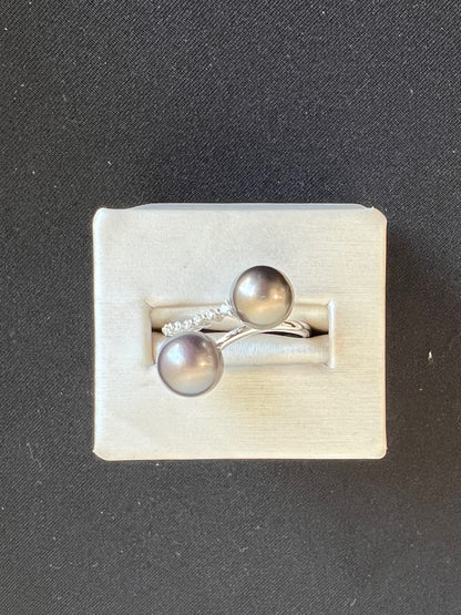 Double Tahitian By Pass Ring