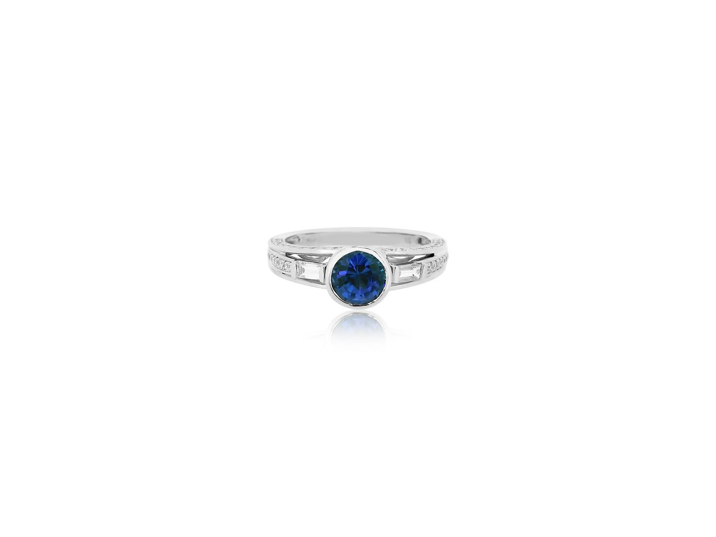 Tanzanite Diamond Ring