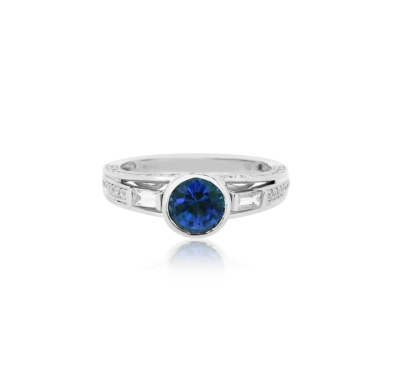 Tanzanite Diamond Ring