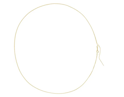 Threader Adjustable Gold Necklace