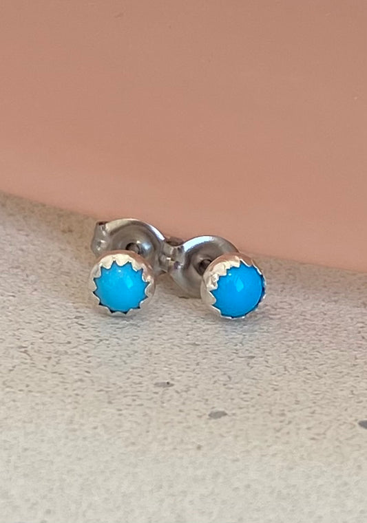 Petite Turquoise Studs
