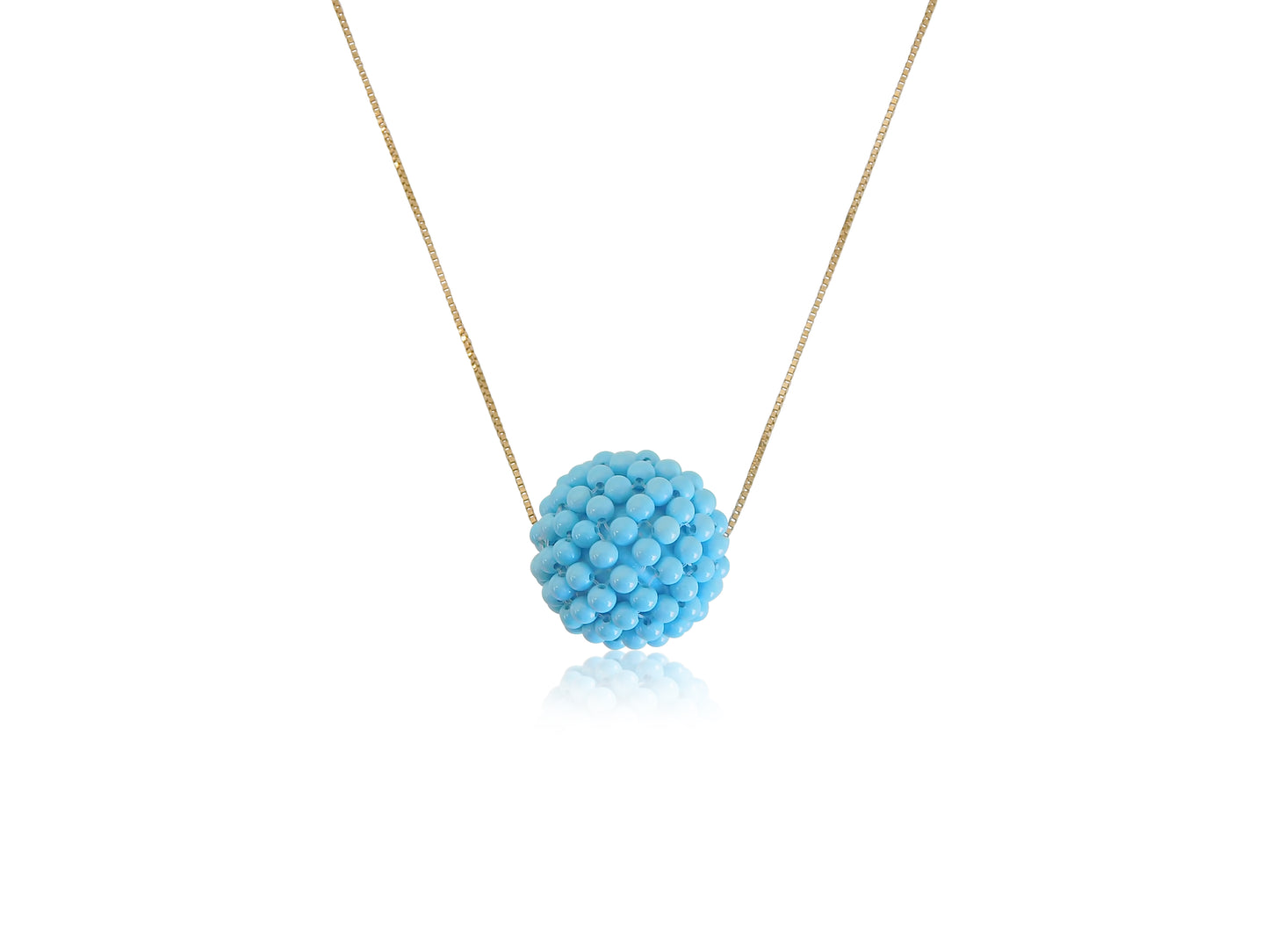Turquoise Pop Rock Pendant