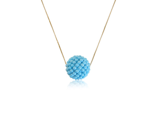 Turquoise Pop Rock Pendant