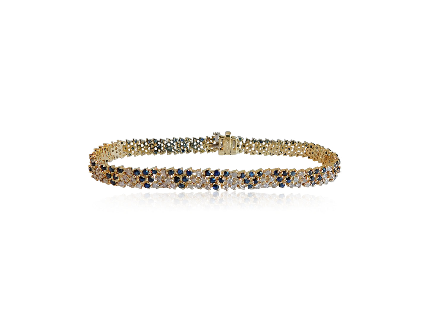 Sapphire and Diamond Estate Bracelet