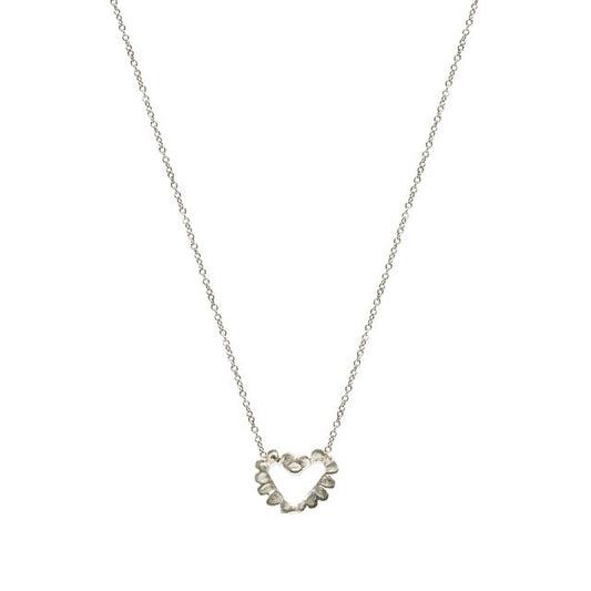 Wildflower Heart Pendant