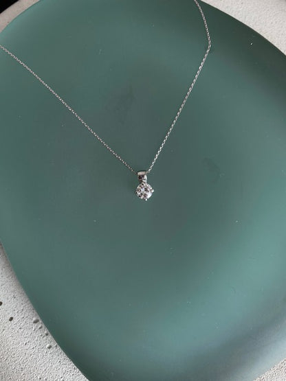 Diamond Solitaire Pendant