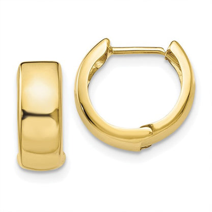 Gold Huggie Hoops