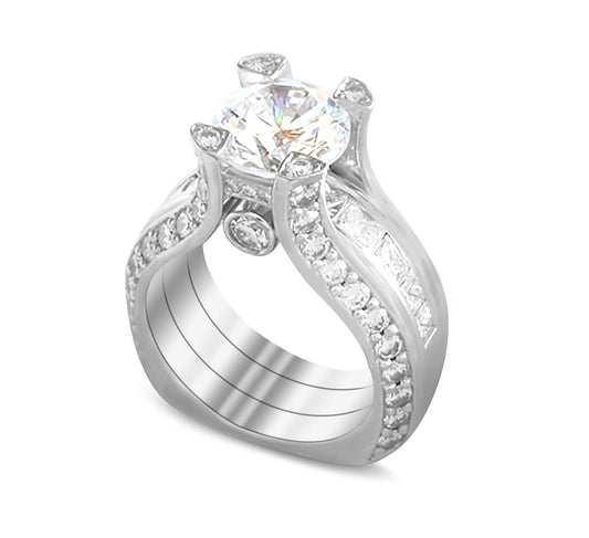Splash Diamond Ring