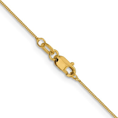 Yellow Gold Baby Box Short Chain