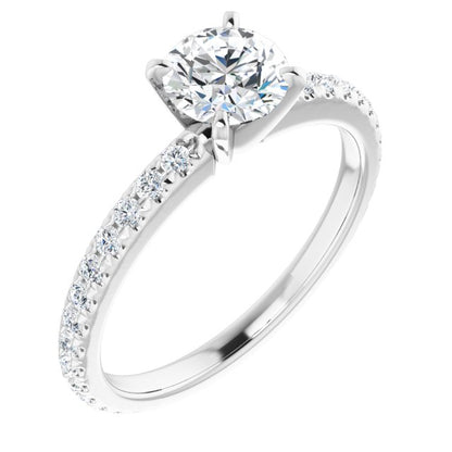 Classic Diamond Engagement Ring