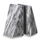 Carrera Grey Marble Bookends