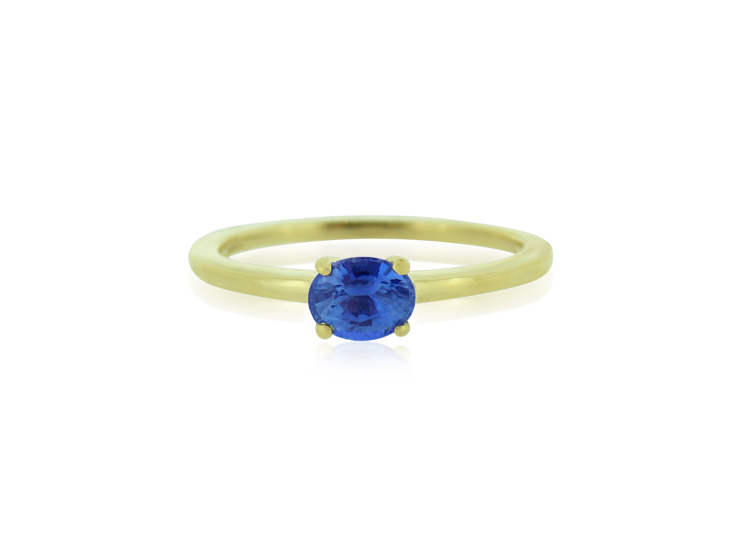 Oval Sapphire Ring