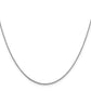 White Gold Loose Rope Chain