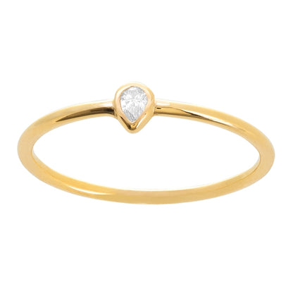 Pear Diamond Narrow Band