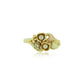 Black Hills Double Pearl Ring