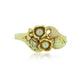 Black Hills Double Pearl Ring