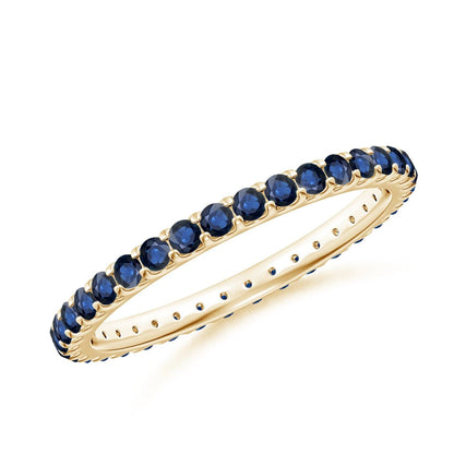 Sapphire Eternity Band