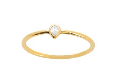 Pear Diamond Narrow Band