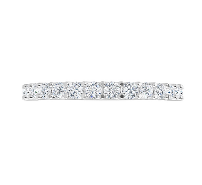 Diamond White Gold Band