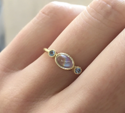 Moonstone Reese Ring