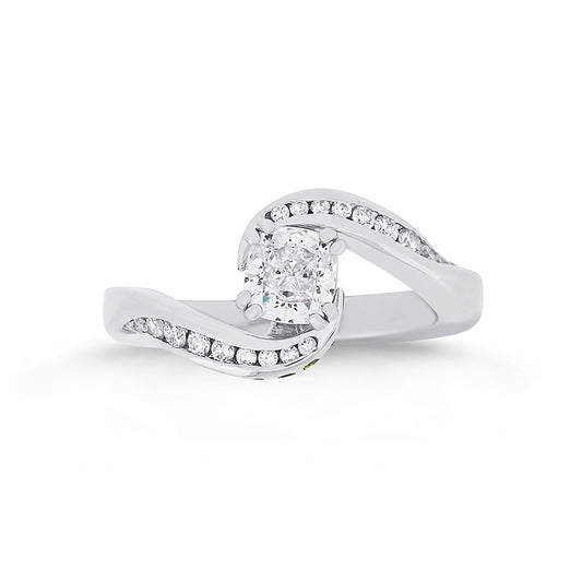 Custom Round Diamond with a Twist