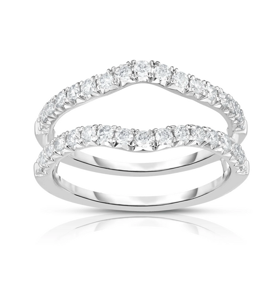 Diamond White Gold Ring Jacket