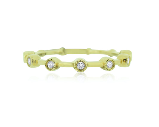 Diamond Floating Bezel Band