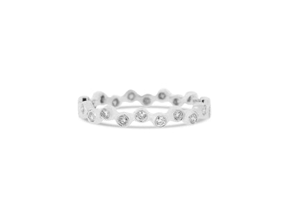 Bezel Diamond Eternity Band