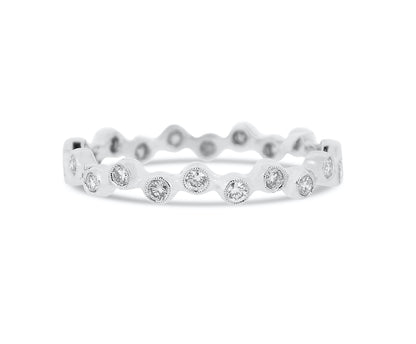 Bezel Diamond Eternity Band