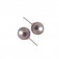 Bronze Natural Color Pearl Earrings