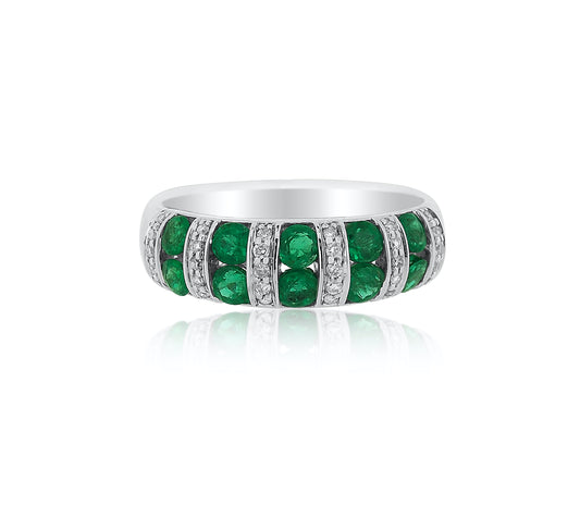 Emerald and Diamond Band