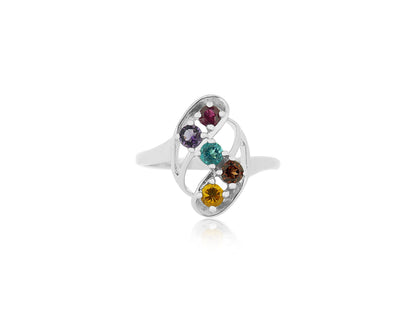 Gemstone Mothers Ring