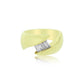 Gold and Baguette Diamond Ring
