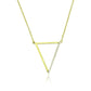 Diamond Triangle Pendant