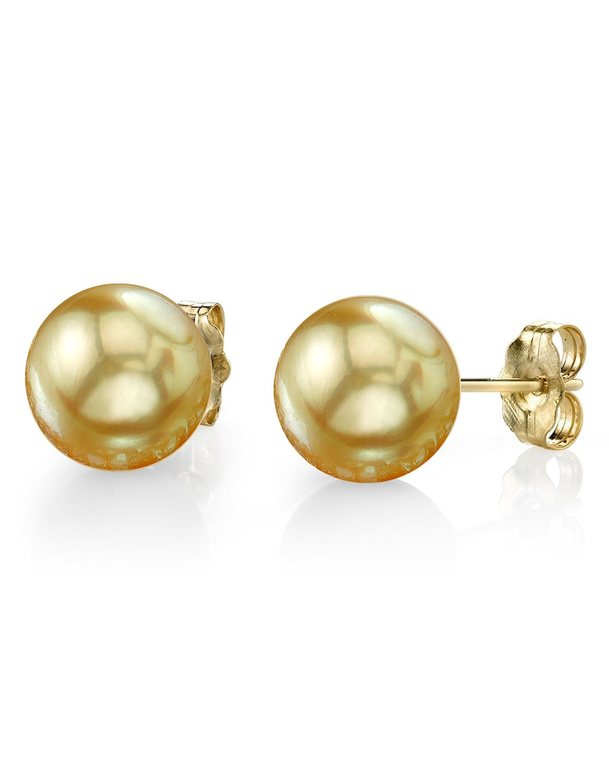 Golden South Sea Pearl Studs