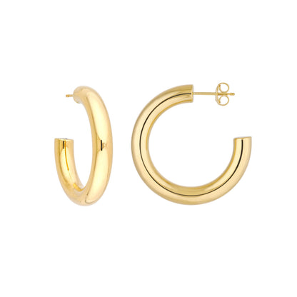 Fabulous Gold Hoops