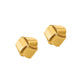 Gold Love Knot Studs