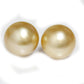 Golden South Sea Pearl Studs