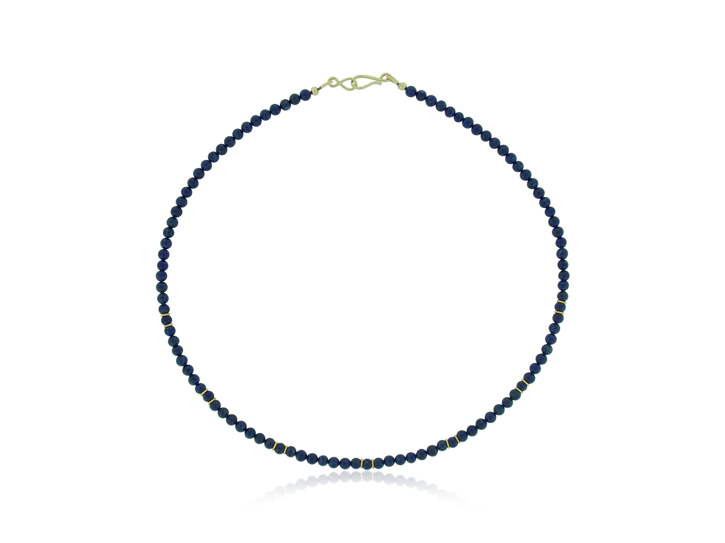 Lapis Lazuli Gold Necklace