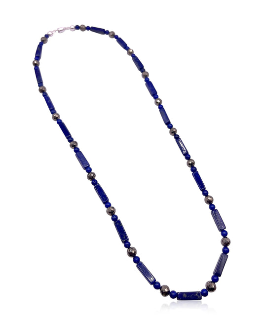 Lapis Lazuli Pyrite Necklace