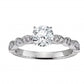 Diamond Ring with Marquise Silhouettes