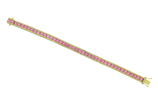 Pink Spinel Bracelet