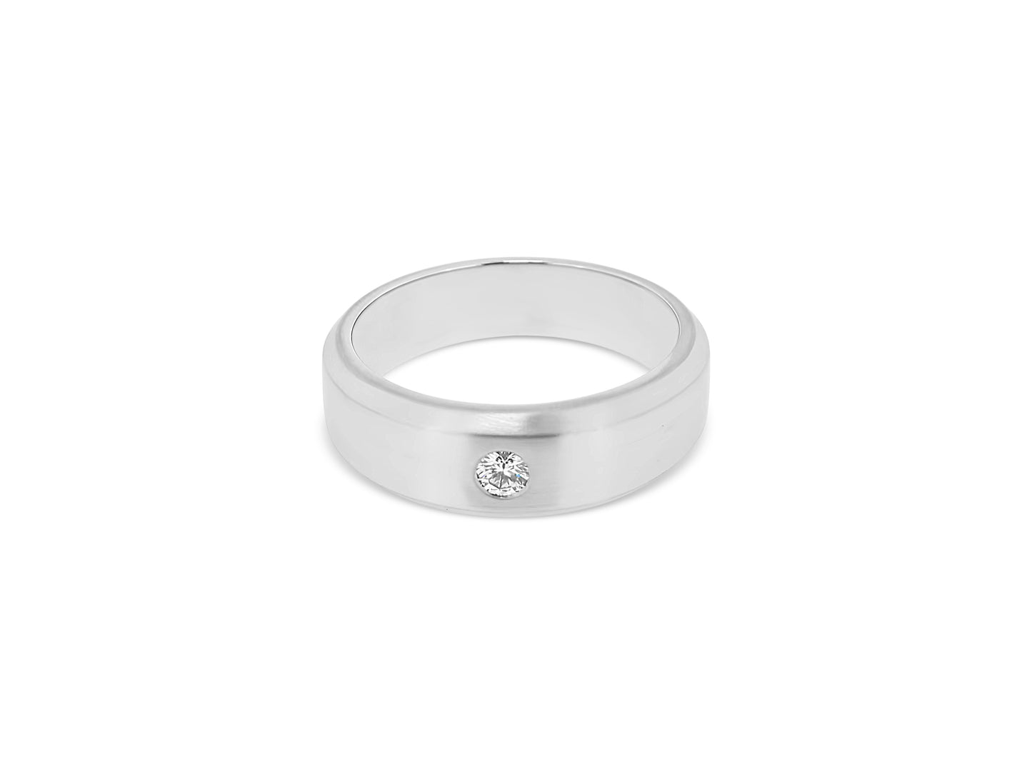 Men's Platinum Custom Ring