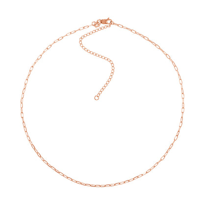 Rose Gold Petite Paper Choker