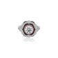 Ruby Diamond Vintage Inspired Ring