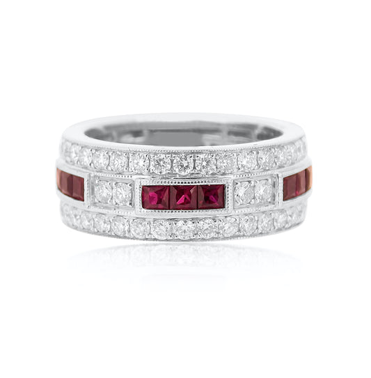Ruby and Diamond Band